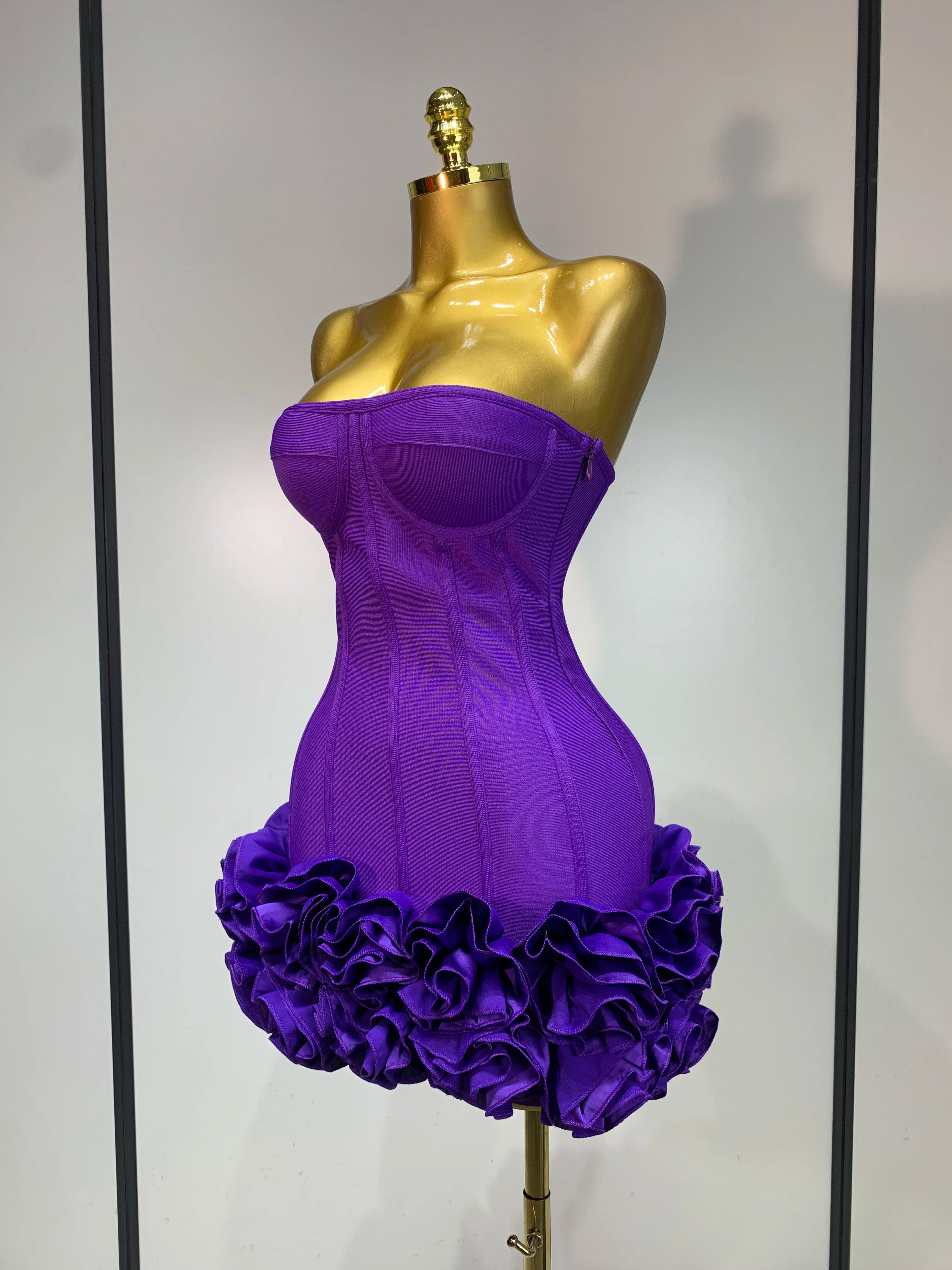 Fleur Bandage Mini Dress