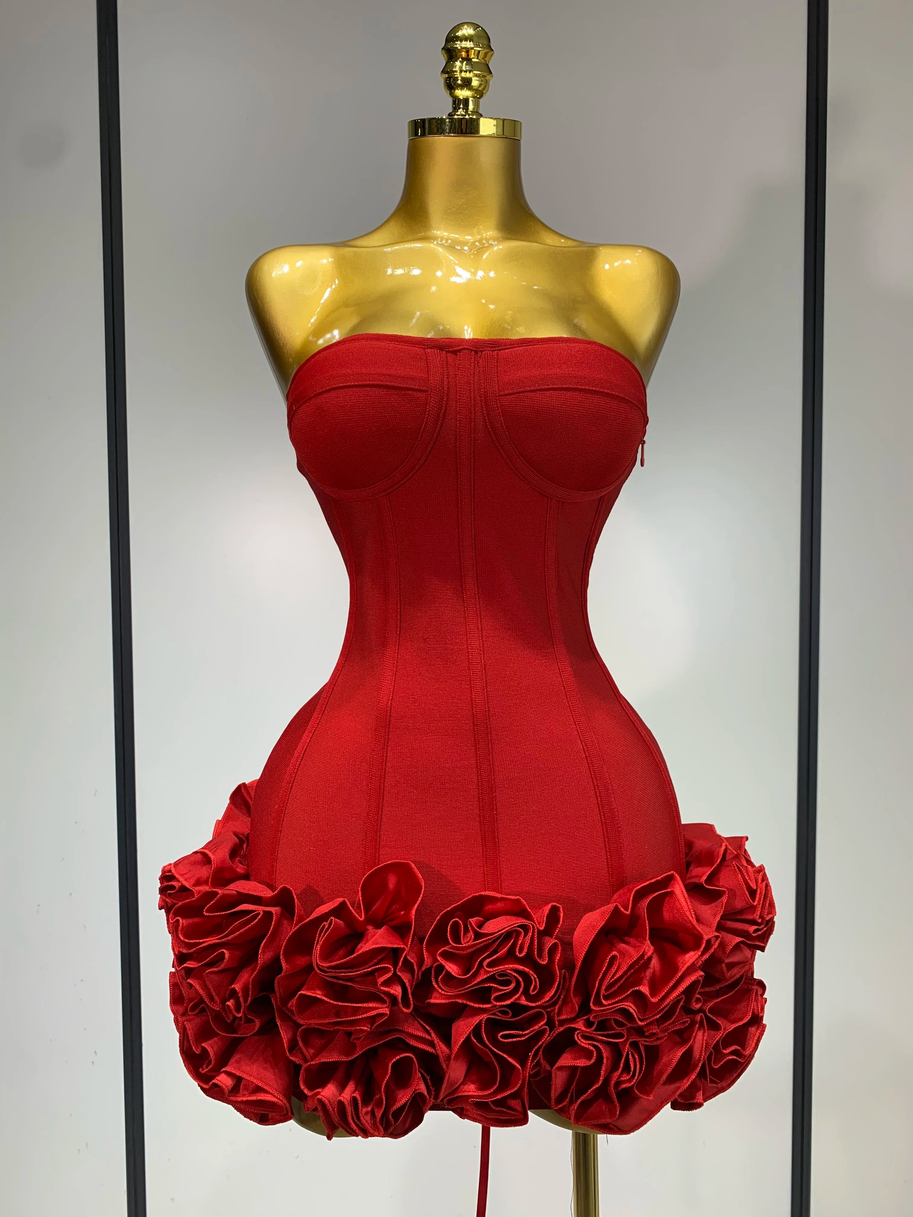 Fleur Bandage Mini Dress