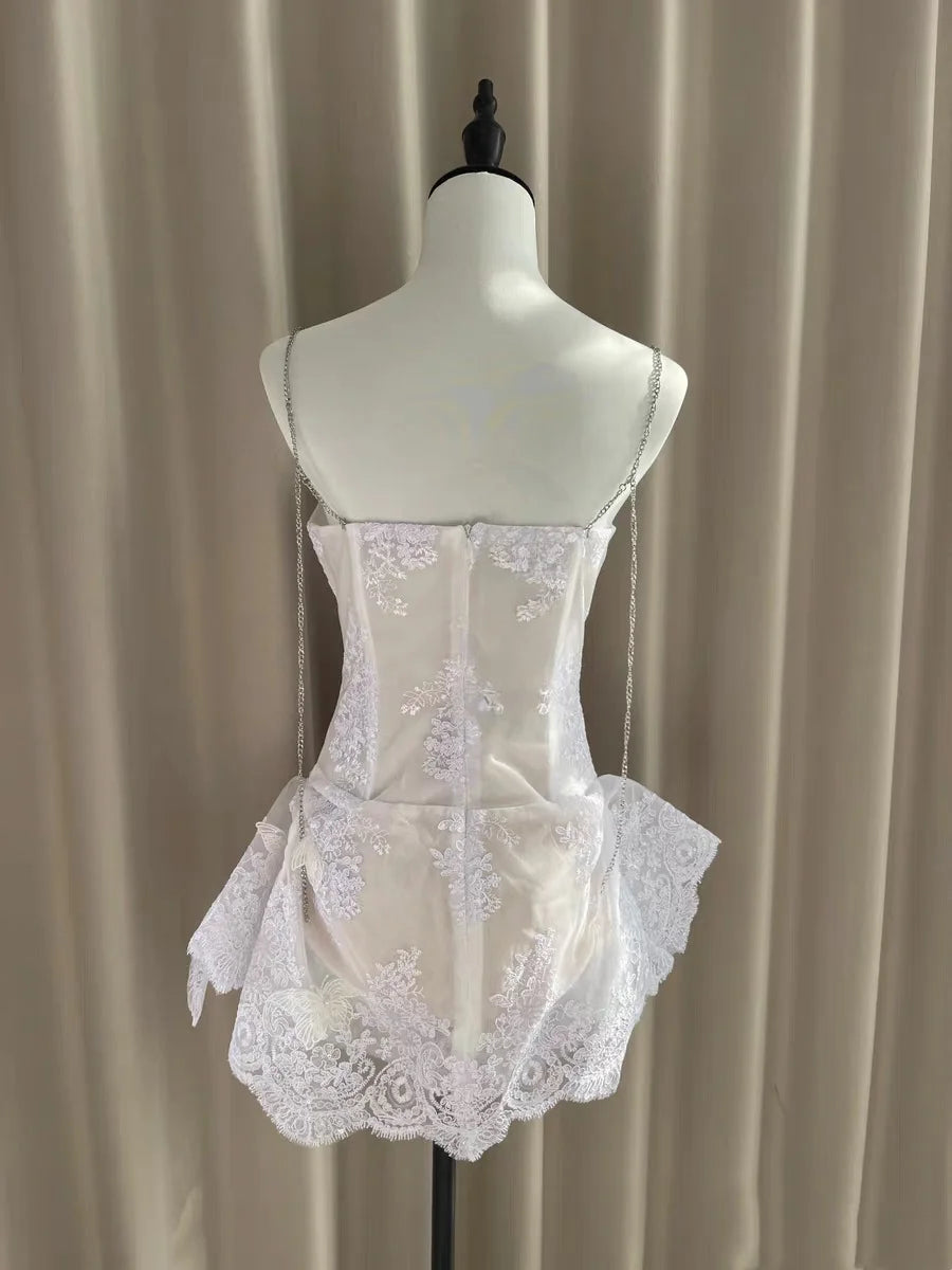 Lacey Embroidery Mini