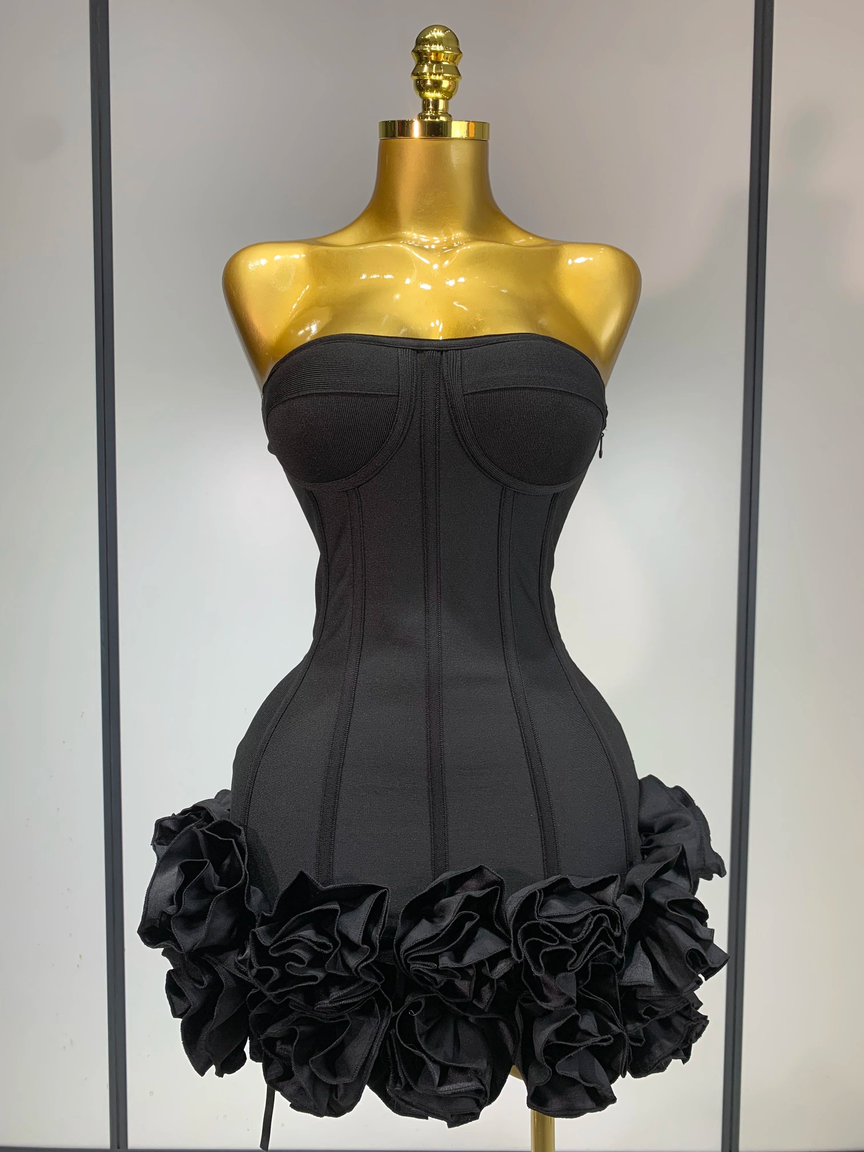 Fleur Bandage Mini Dress