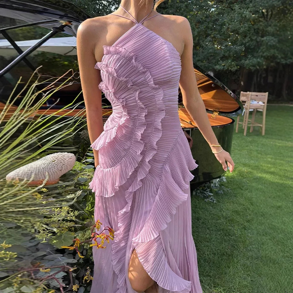 Ondine Ruffle Tiered Maxi