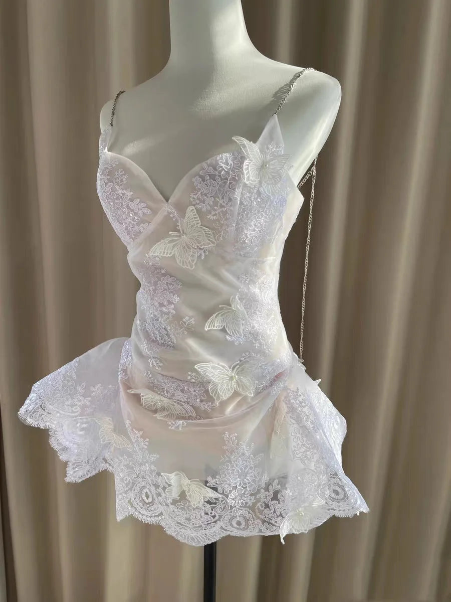 Lacey Embroidery Mini