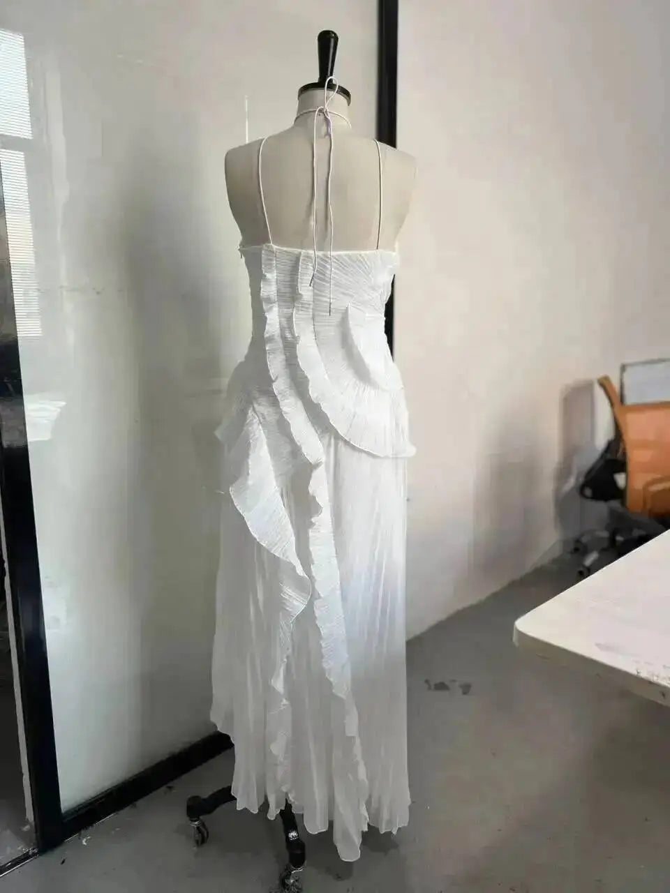 Ginevra Lotus Tiered Gown