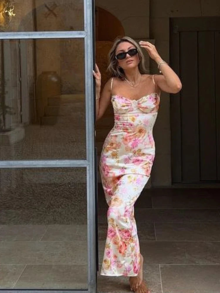 Sienna Floral Sling Maxi