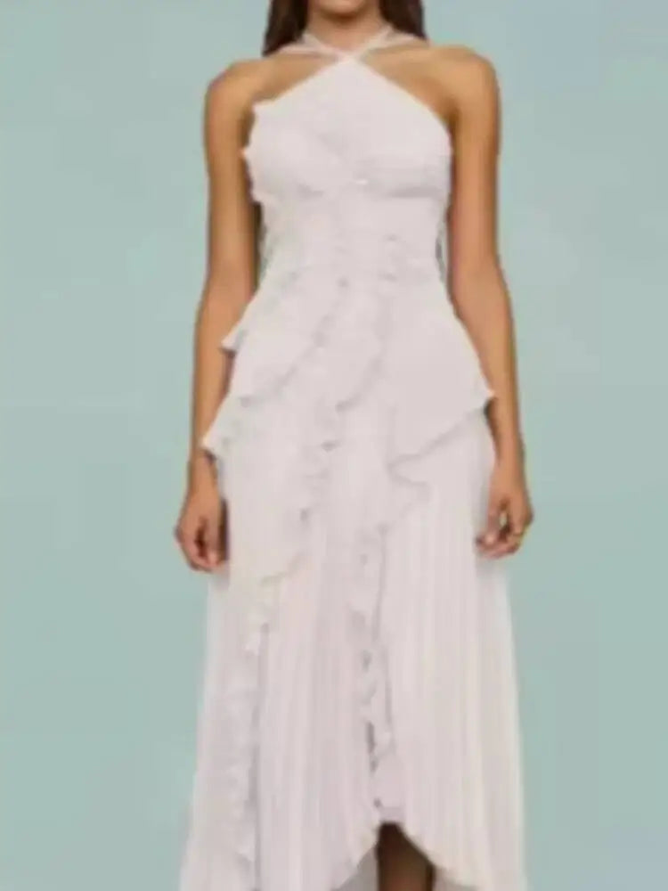 Isadora Lace-Up Evening Gown