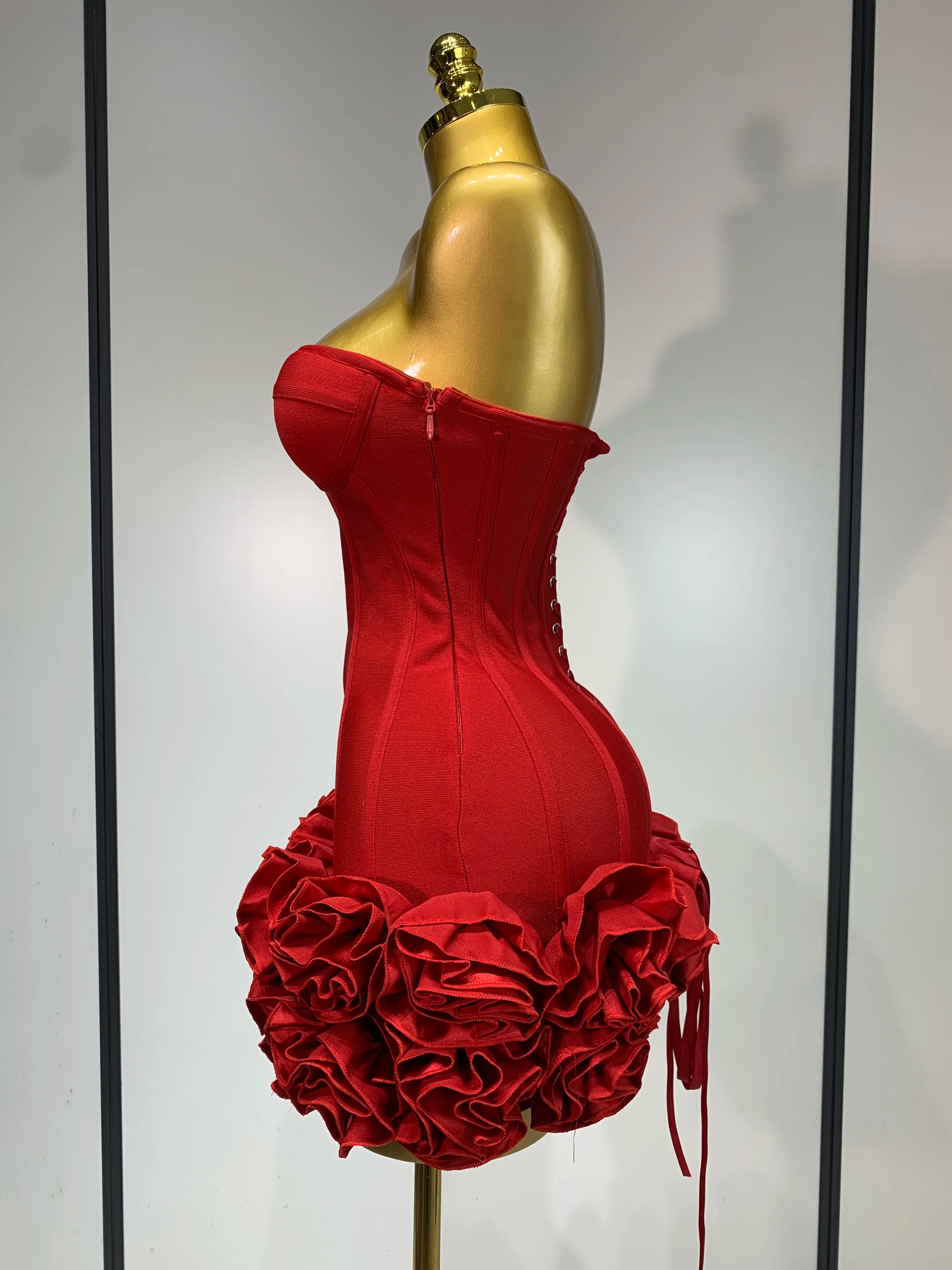 Fleur Bandage Mini Dress