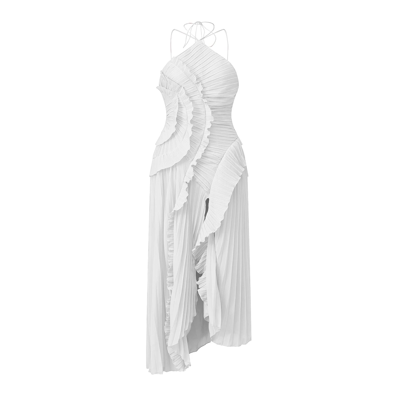 Cleo Tiered Chiffon Maxi