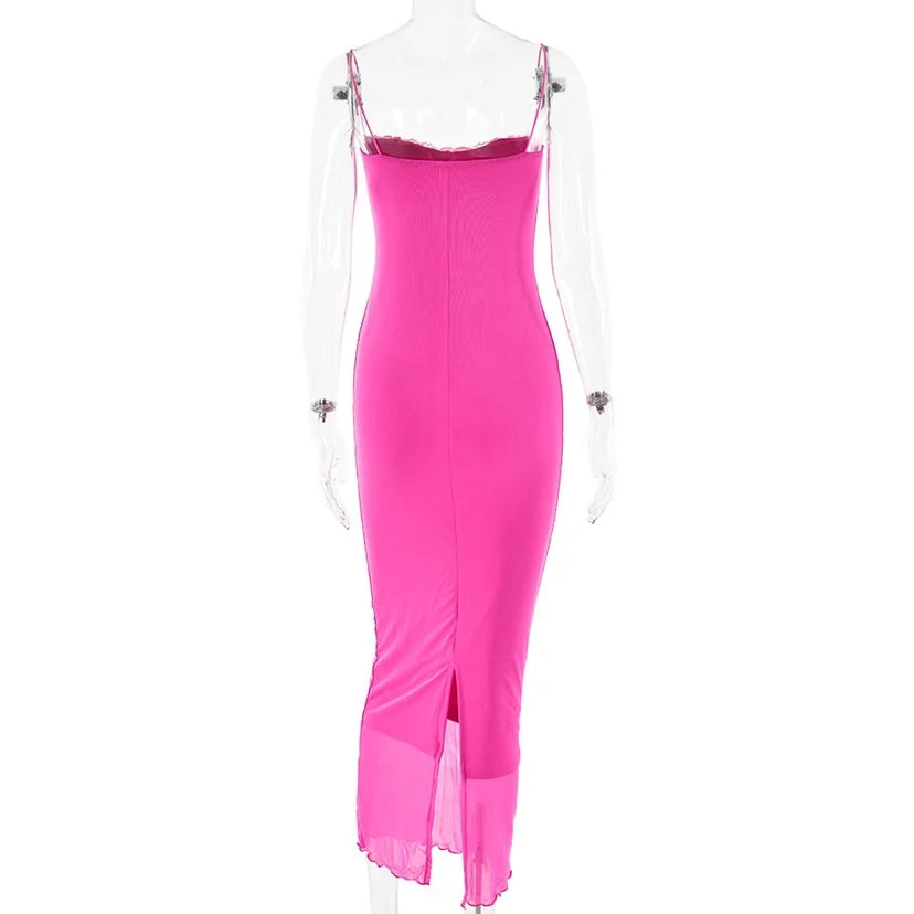 Cristal Corset Maxi Dress