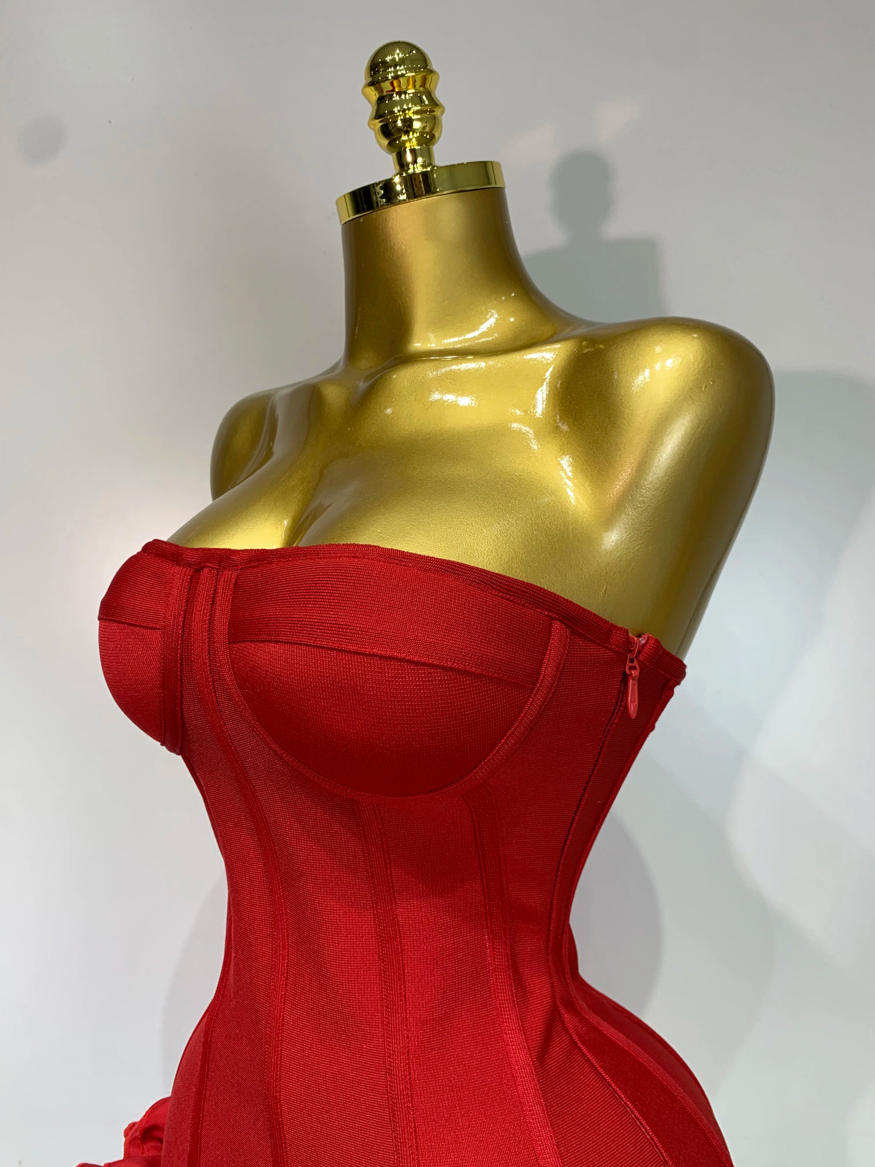 Fleur Bandage Mini Dress