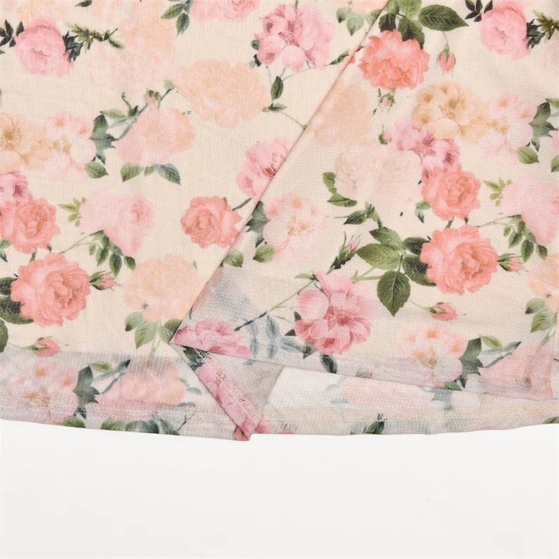 Flora Backless Floral Maxi