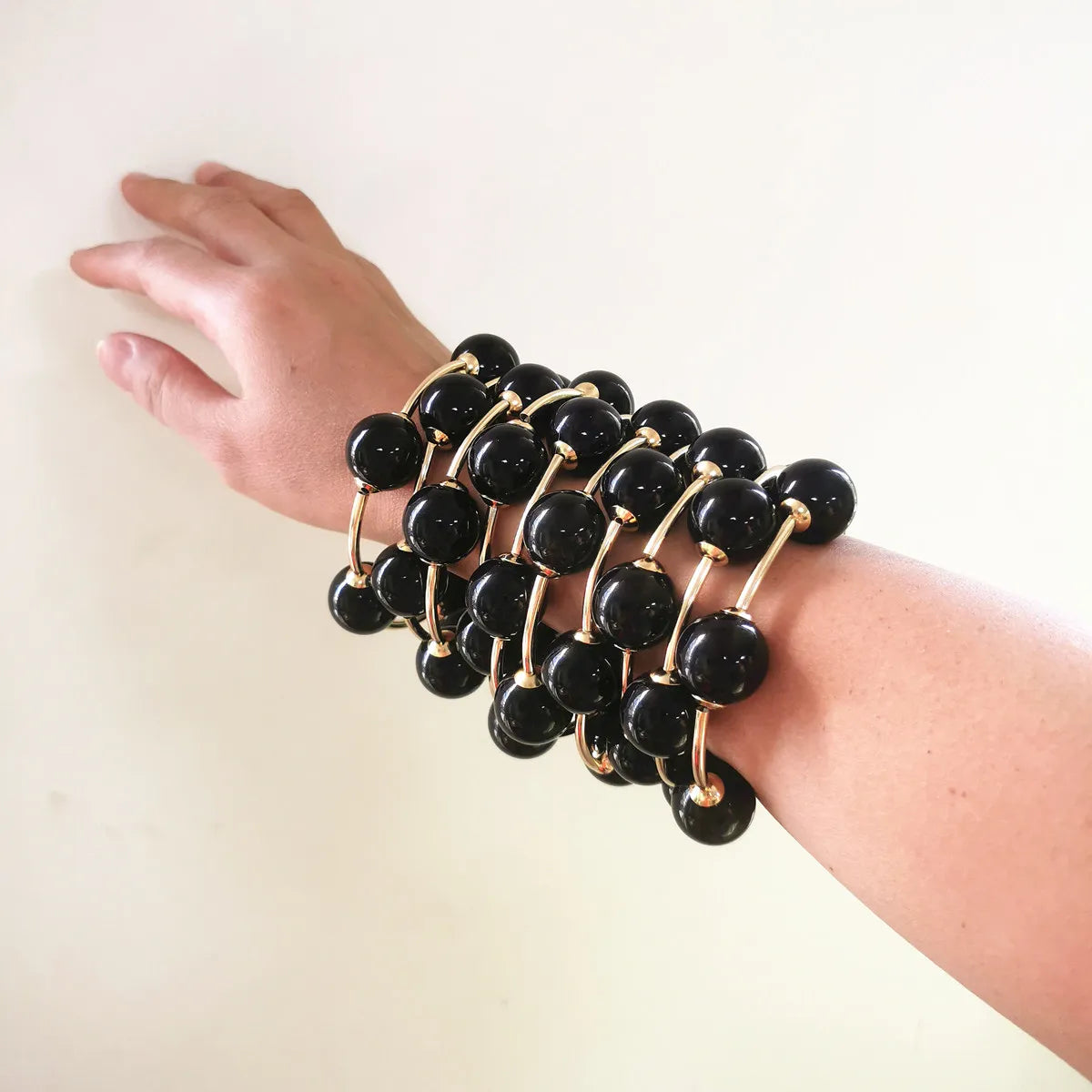 Pearl Bead Stack Bracelet