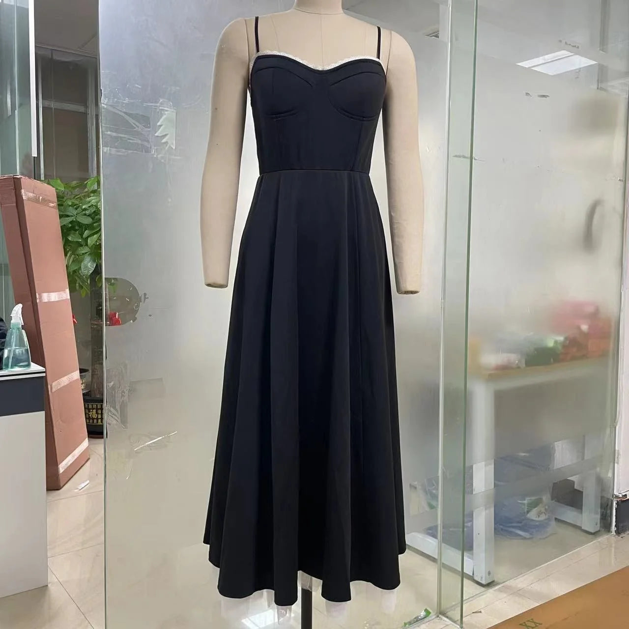 Sable Sling Maxi Dress