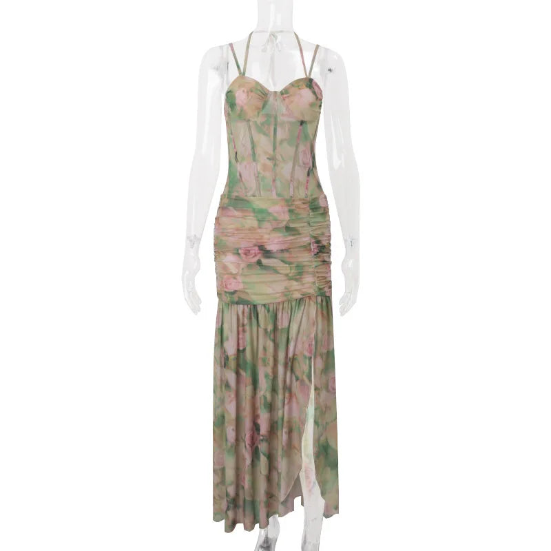 Tropicale Floral Sling Maxi