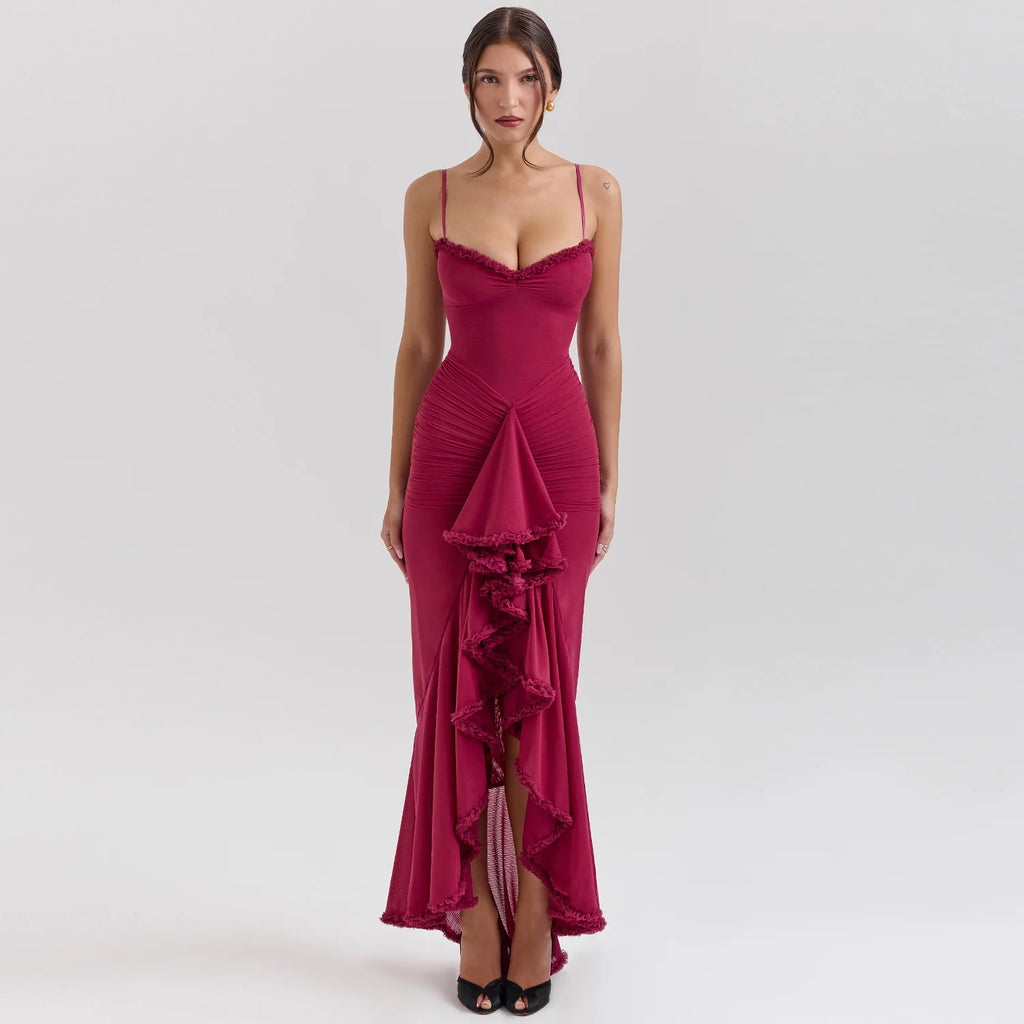 Lune Irregular Sling Dress