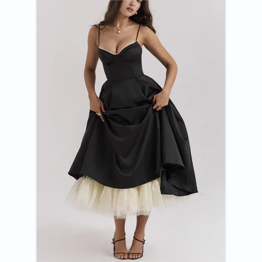 Sable Sling Maxi Dress