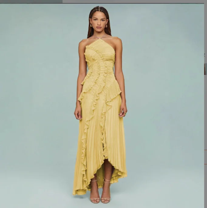 Imara Irregular Sling Dress