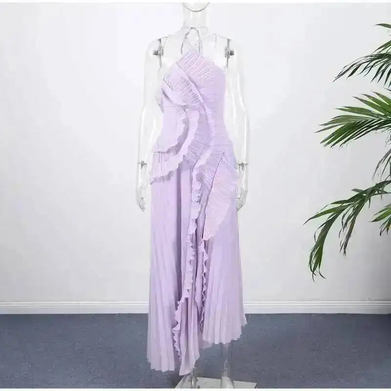 Ginevra Lotus Tiered Gown