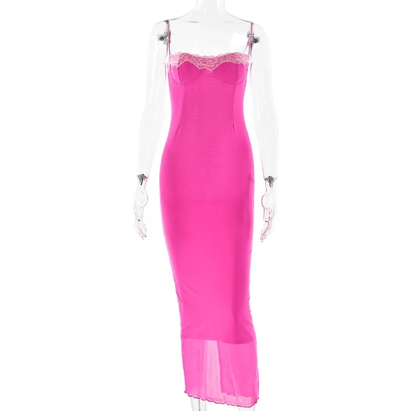 Cristal Corset Maxi Dress