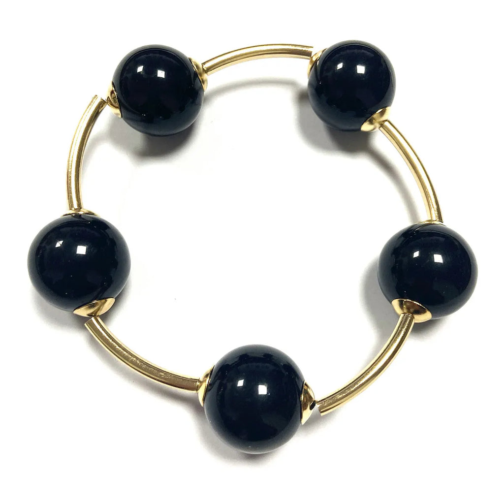 Pearl Bead Stack Bracelet