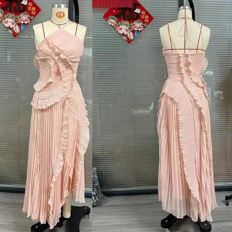 Ginevra Lotus Tiered Gown