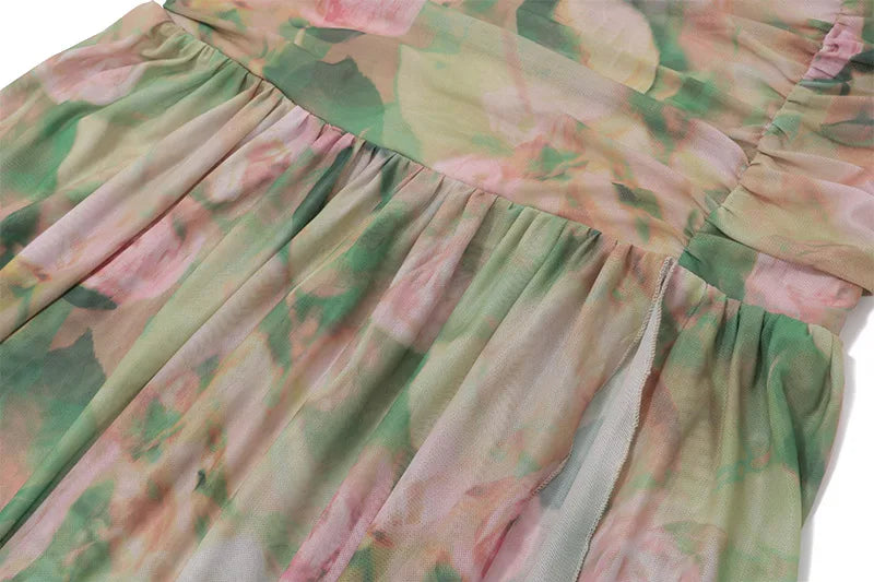 Tropicale Floral Sling Maxi