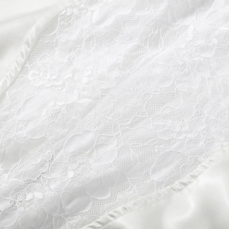 Blanc Lace Sling Mini