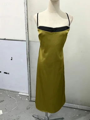 Ariel Satin Slip Midi
