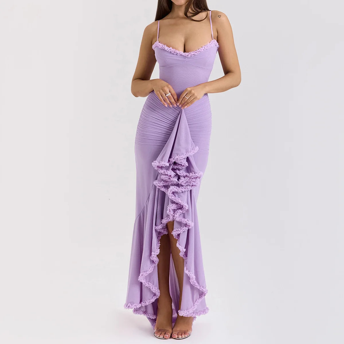 Lune Irregular Sling Dress