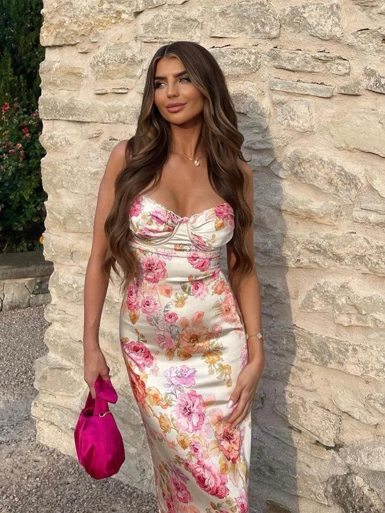 Sienna Floral Sling Maxi