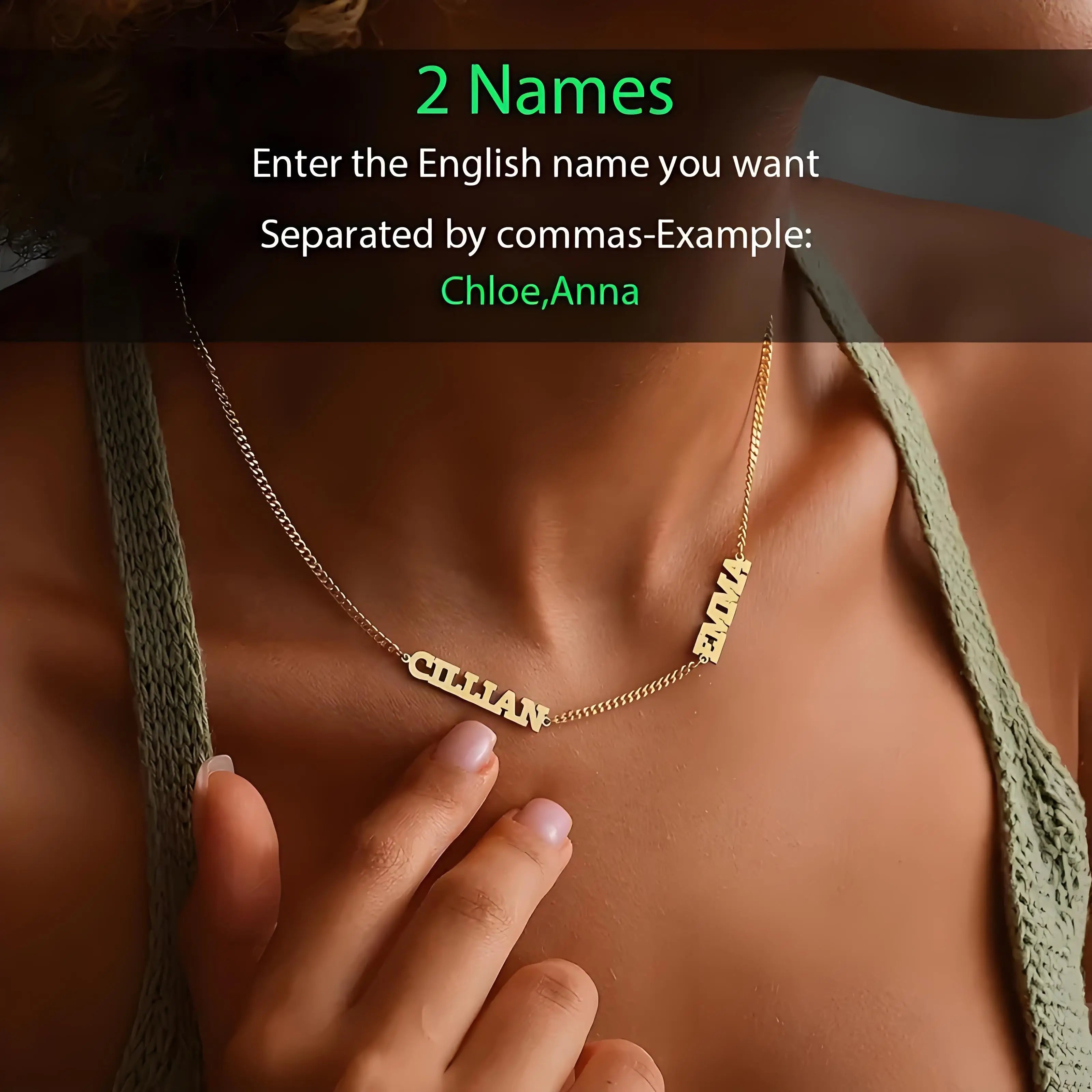 Lumière Name Necklace