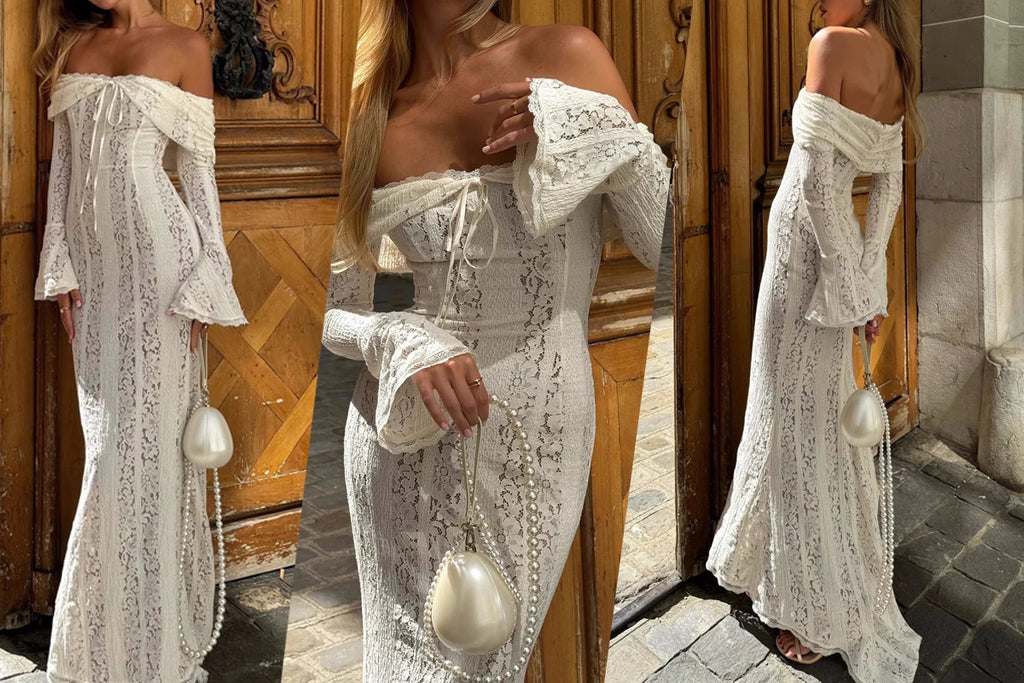 Solstice Strapless Flare Dress
