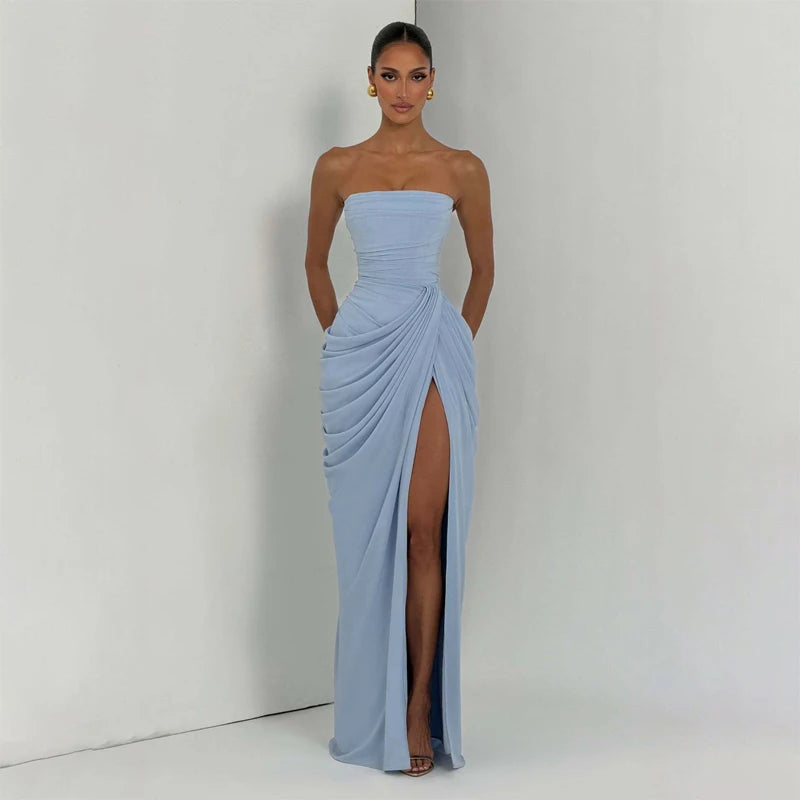 Soleil Strapless Maxi