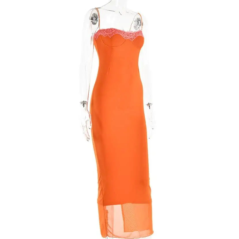 Cristal Corset Maxi Dress